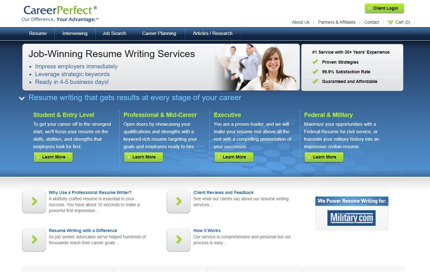 Careerperfect.com overview