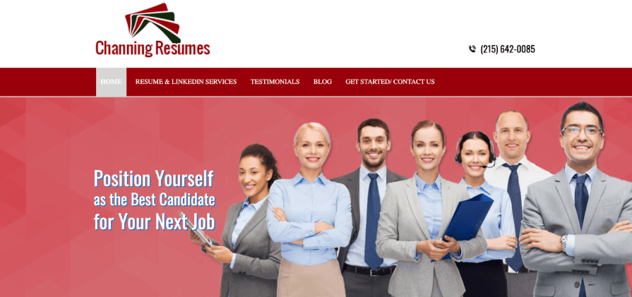 channingresumes com website